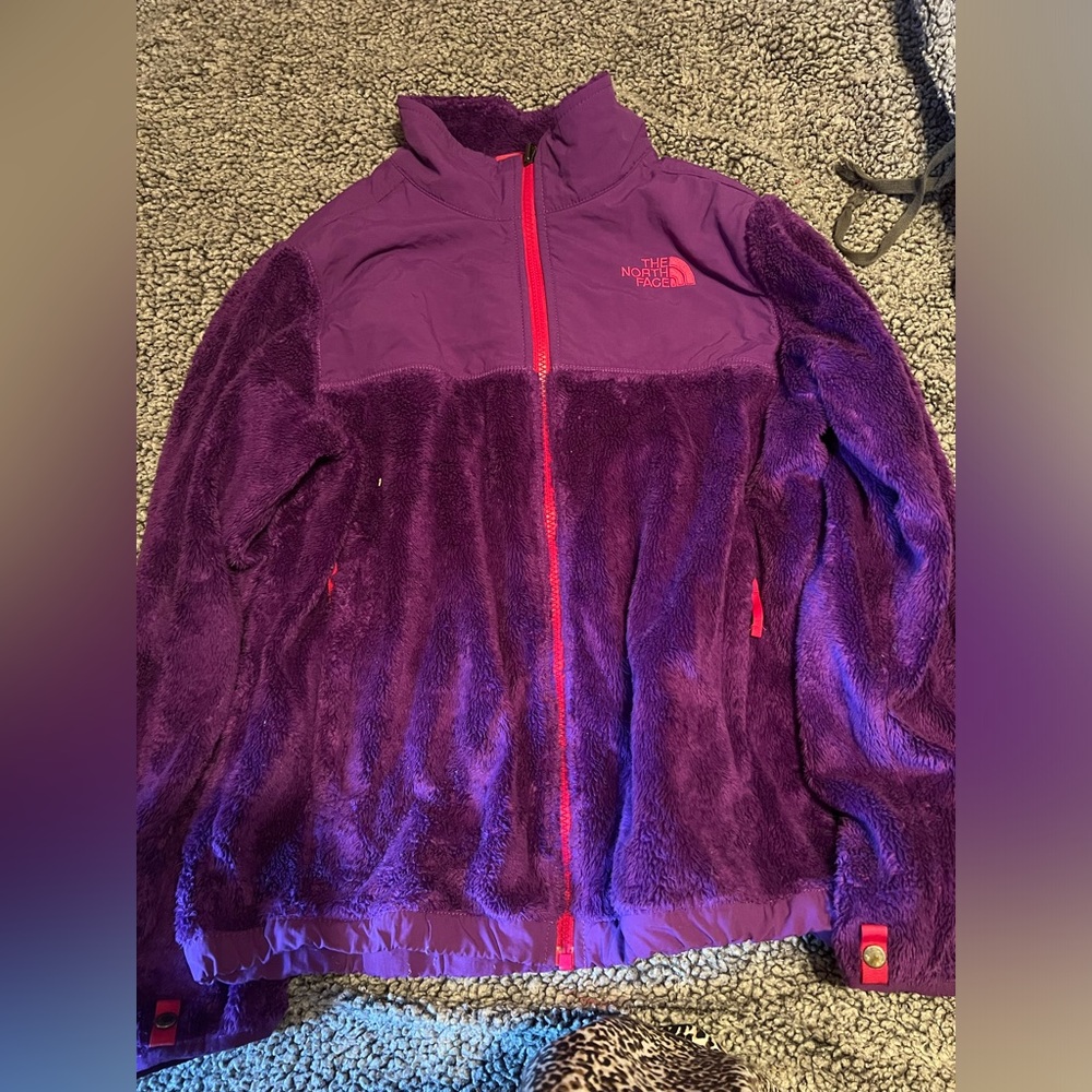 Purple North Face Osito Jacket